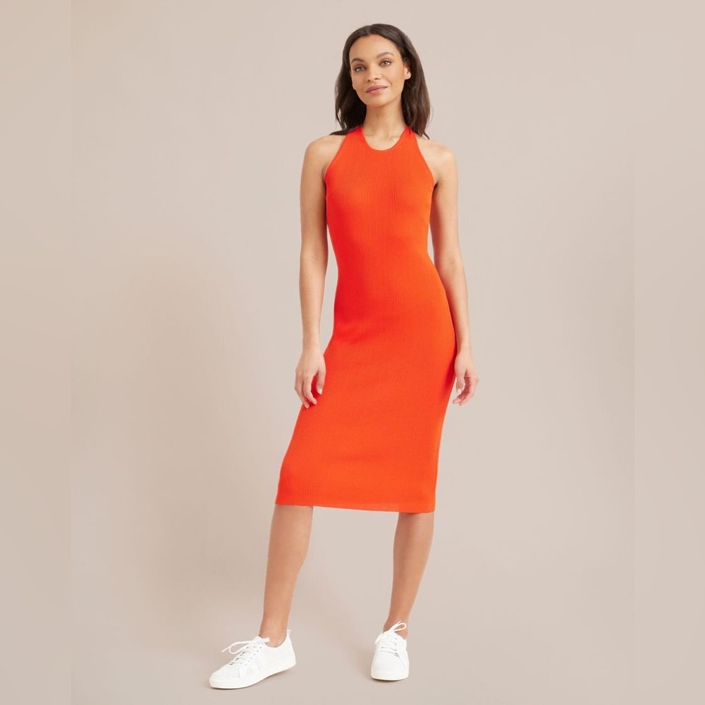 Modern Citizen Ally Midi Dress Red Small